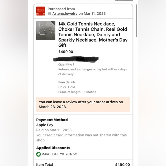 14k Stamped 585 Gold Tennis Necklace Broken Needs To Be Fixed - Picture 13 of 13